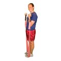 Step-Up Relief No Latex Exercise Band - 4ft Ready to Use - Red - Light ST298449